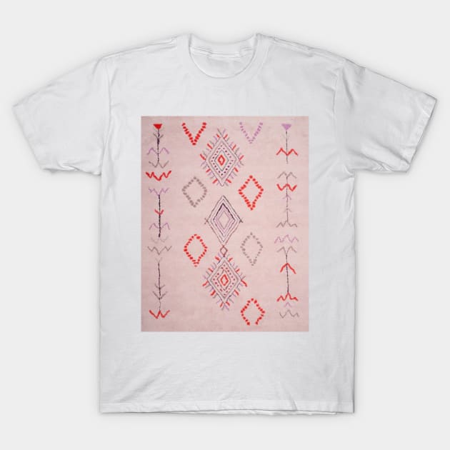 traditional Moroccan Berber Rug T-Shirt by SalmaBazaar